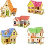 Sweet-House - casuta din lemn (puzzle 3D)